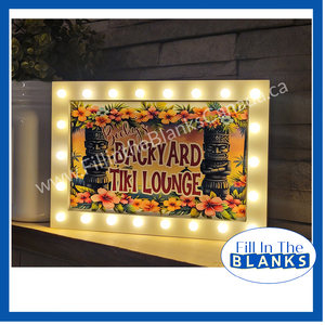 Light Up Photo/Sign Box