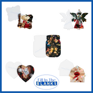 MDF Ornaments - 20 Shapes