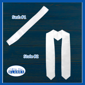 Sashes and Stoles