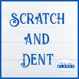 Scratch and Dent - sublimation items