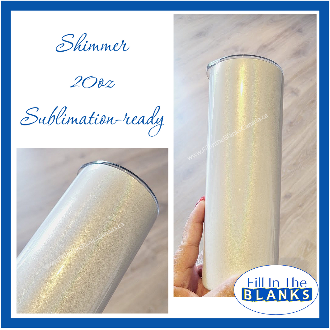 20oz Skinny Shimmer Tumblers