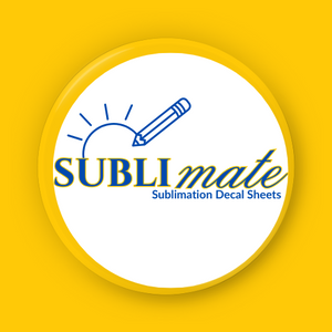 SubliMate Sublimation Decal Sheets