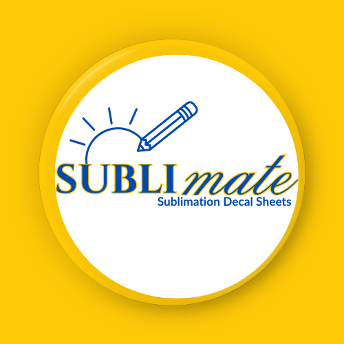 SubliMate Sublimation Decal Sheets