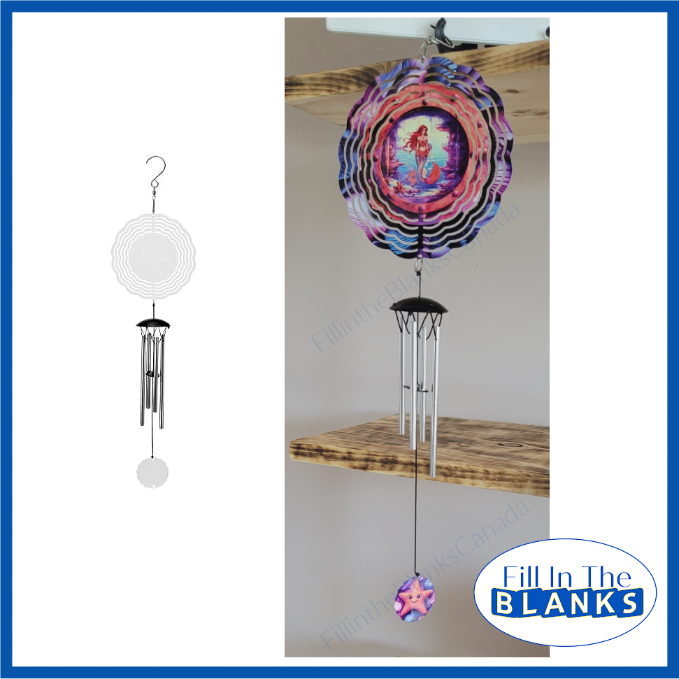 Wind Chimes with Spinner