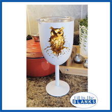 Load image into Gallery viewer, Wine Glass with stem Tumbler for Sublimation
