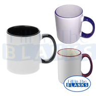 15oz Mug with Colour 12 Options (for Sublimation)