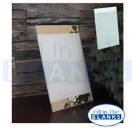 Glass Picture Frame/Stand -2 Styles - for Sublimation