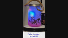 Load and play video in Gallery viewer, Lanterns / Solar Jars (with LED) for sublimation
