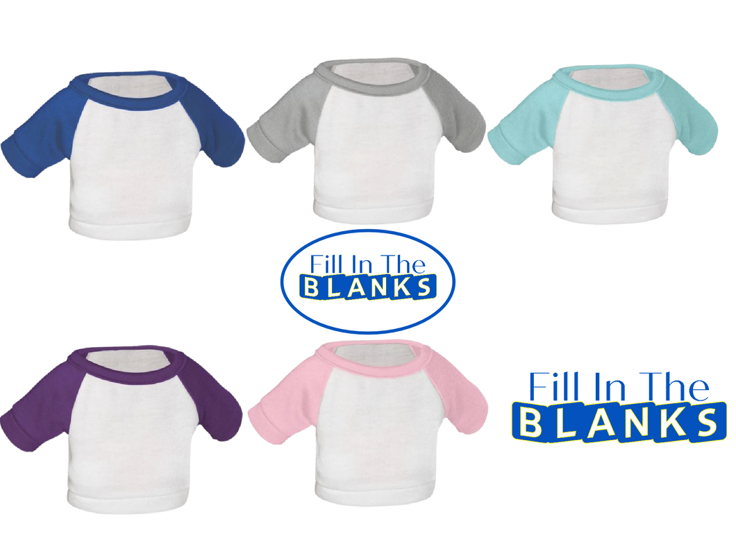 Stuffy / Doll Shirt - 2 Colours (for Sublimation too)