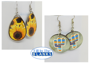 Earrings for Sublimation
