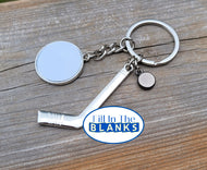 Hockey Key Chain (sublimation insert)