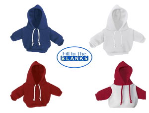 Stuffy / Doll Hoodies (for Sublimation too)