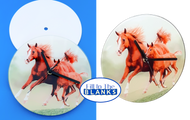 Clock Round for Sublimation