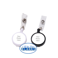Retractable Badge Reel (with sublimation insert)