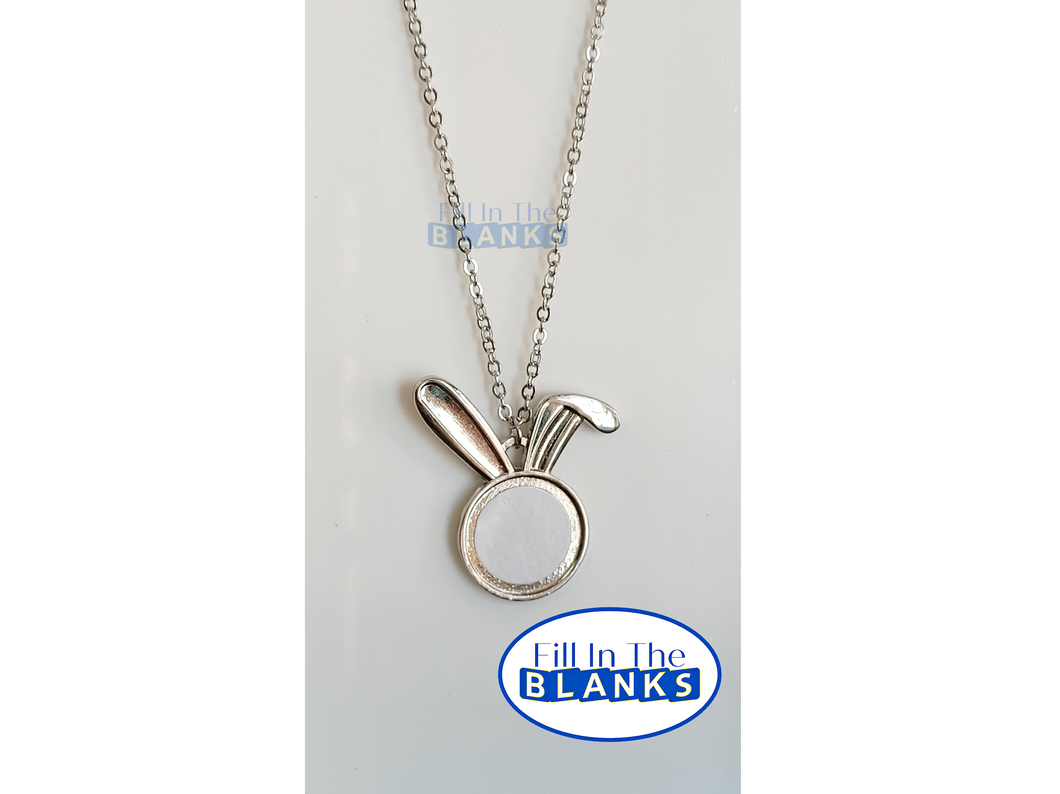 Bunny Necklace (sublimation insert)