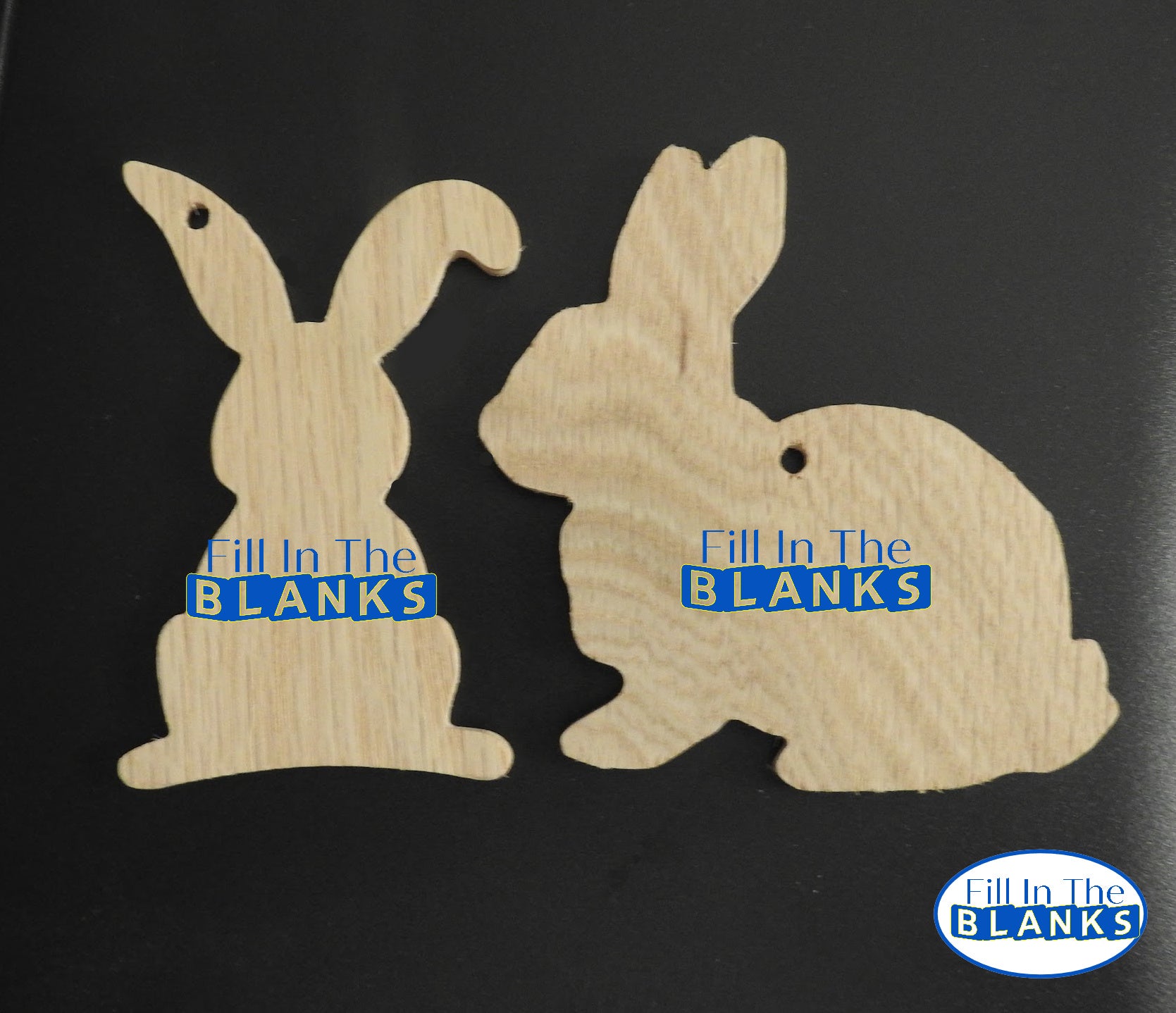 Bunny Tag Wood