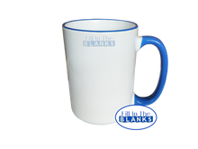 Load image into Gallery viewer, 15oz Mug with Colour 12 Options (for Sublimation)
