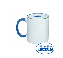 Load image into Gallery viewer, 11oz Mug with Colour - Multiple choices (for Sublimation too)
