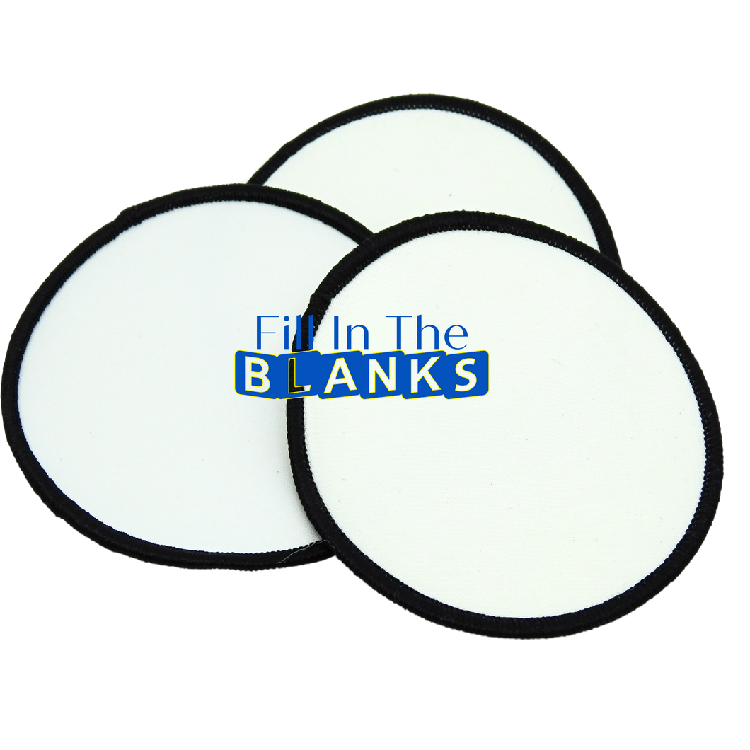 Adhesive Patch for Sublimation - 3 shapes