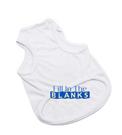 Dog Tank Shirt for Sublimation