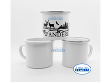Load image into Gallery viewer, Enamel Stainless Steel Camp Mug 3 Choices (for Sublimation)

