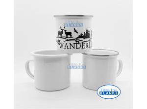 Enamel Stainless Steel Camp Mug 3 Choices (for Sublimation)