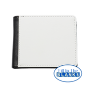 Men's Wallet Faux Leather (for Sublimation too)