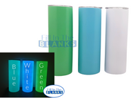 Tumbler Glow in the Dark 20oz - 5 colours