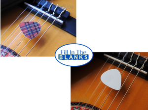 Guitar Picks for Sublimation