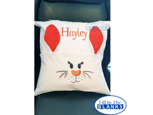 Bunny Ear Pocket Pillow Cover (for Sublimation too)