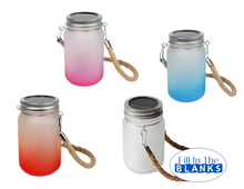 Load image into Gallery viewer, Lanterns / Solar Jars (with LED) for sublimation
