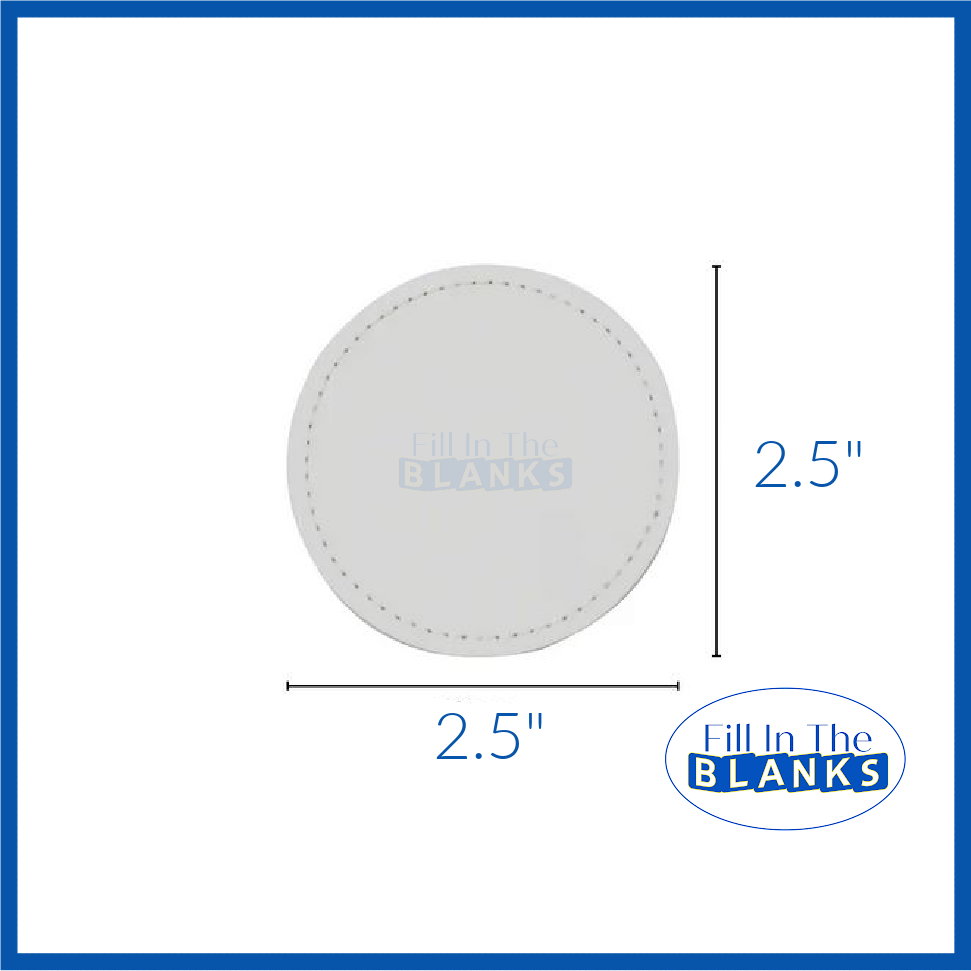 Sublimation Blank Leather Patch 