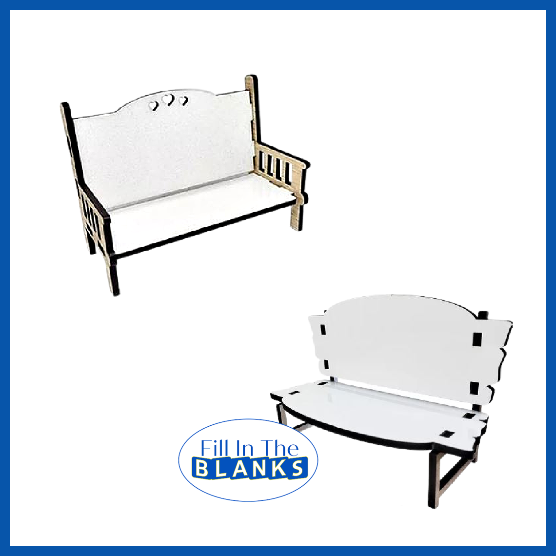 Memorial or Keepsake Decor Bench – Fill In The Blanks Supply Canada