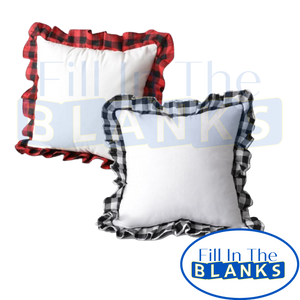 Pillow Case with Ruffles (for Sublimation too)