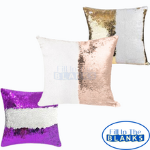 Load image into Gallery viewer, Sequin Flip Pillow Covers (for Sublimation too)
