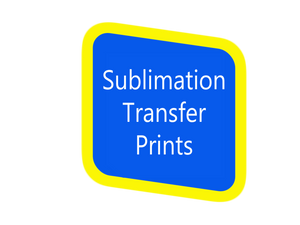 Sublimation Printed Transfers