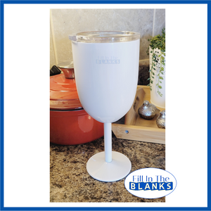 Wine Glass with stem Tumbler for Sublimation