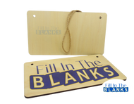 Door Sign - wood (for sublimation)